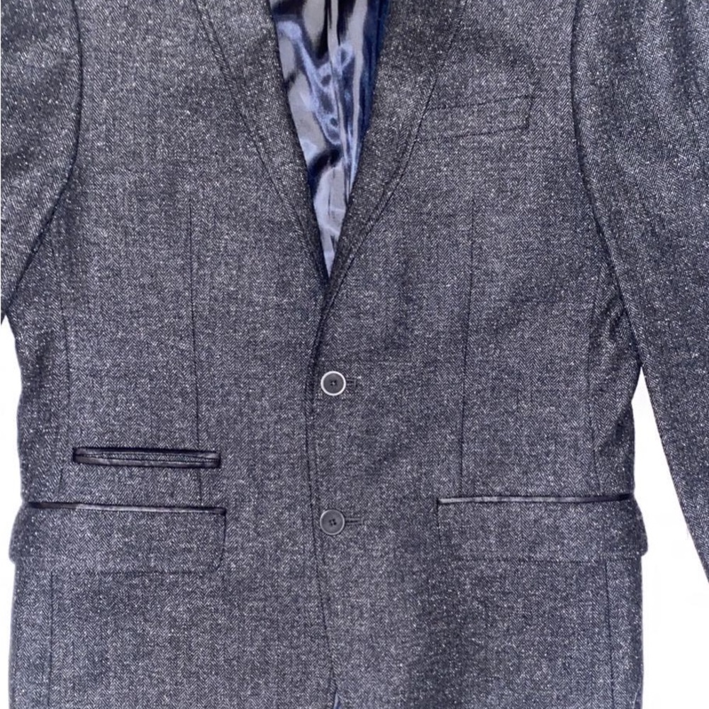 Calvin Klein Extreme Slim Fit Herringbone Sport Coat